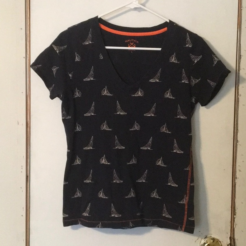 Nautica Sailboat Print Tee